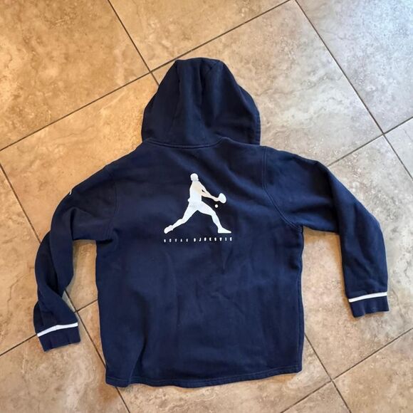 Lacoste Men's Navy and Blue Hoodie - Picture 1 of 3